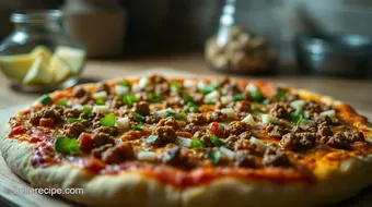 Ultimate Taco Pizza Recipe: Crispy, Flavor-Packed Mexican Pizza Delight recipe card