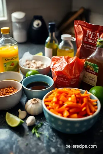 Authentic Asada Marinade for Perfectly Grilled Meats ingredients