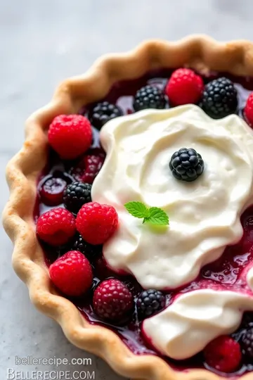 Bake Goumi Berry Pie: A Deliciously Tart Treat presentation