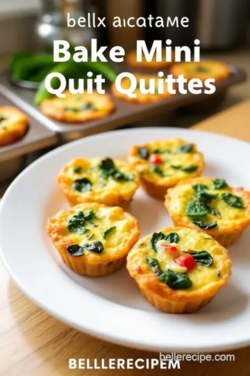 Savory Herb and Cheese Mini Quiches steps