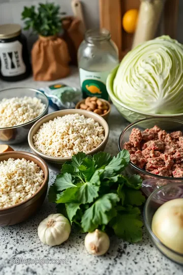 Dr. Noun’s Stuffed Cabbage Rolls ingredients