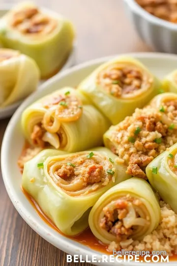 Dr. Noun’s Stuffed Cabbage Rolls presentation