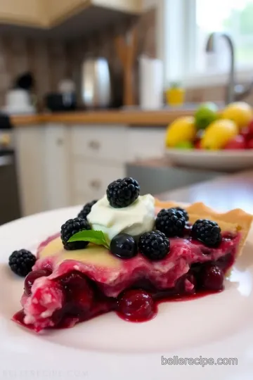 Simple Goumi Berry Pie steps