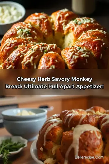 Cheesy Herb Savory Monkey Bread: Ultimate Pull Apart Appetizer!