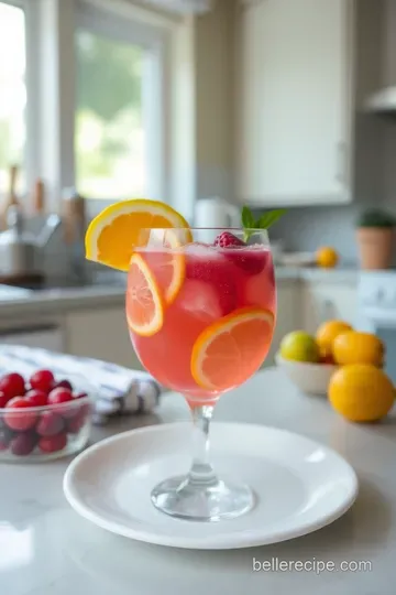 Citrus Berry Fizz: A Delightful Non-Alcoholic Punch steps
