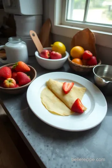 Classic French Crepes: Fluffy Delights in Every Bite steps