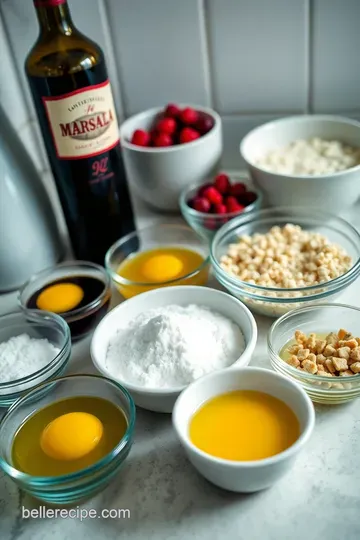 Classic Italian Zabaione: A Luxurious Whipped Dessert ingredients