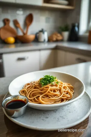 Classic Japanese Soba Noodles with Dipping Sauce (Zaru Soba) steps