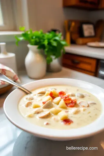 Classic New England Clam Chowder: A Taste of Coastal Comfort steps