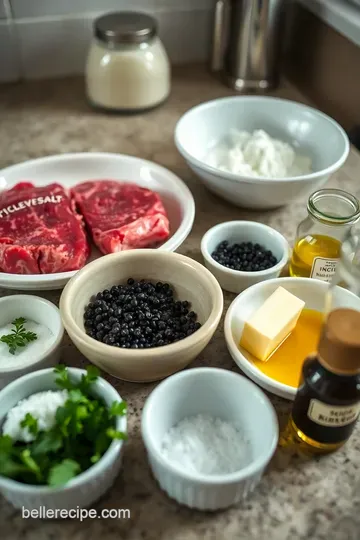 Classic Steak au Poivre: A French Culinary Delight ingredients