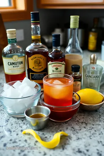 Classic Vieux Carré Cocktail: A New Orleans Tradition ingredients