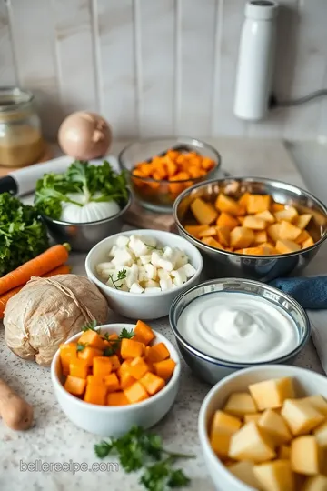 Czech Dill and Sour Cream Soup ingredients