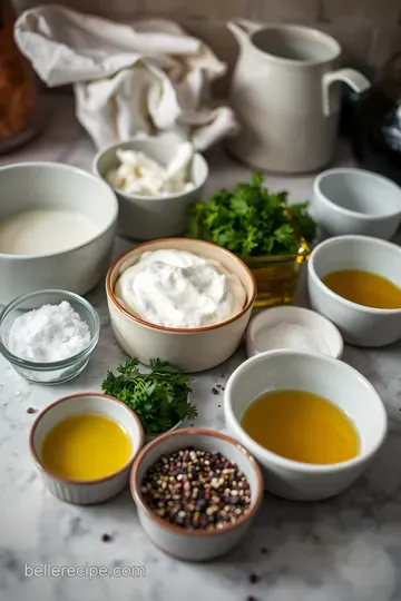 Creamy Labneh: A Simple Yogurt Cheese Delight ingredients