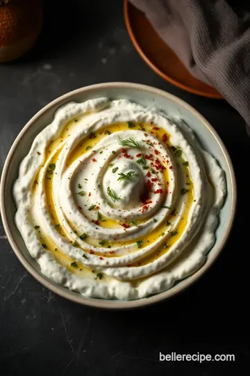 Creamy Labneh: A Simple Yogurt Cheese Delight presentation