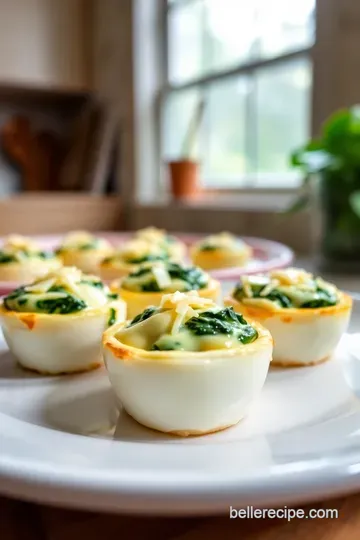 Creamy Sous Vide Egg Bites with Spinach and Cheese steps