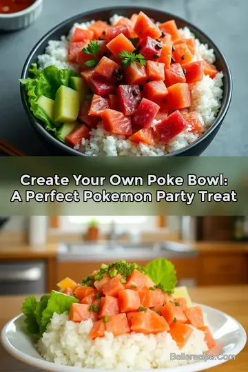 Create Your Own Poke Bowl: A Perfect Pokemon Party Treat
