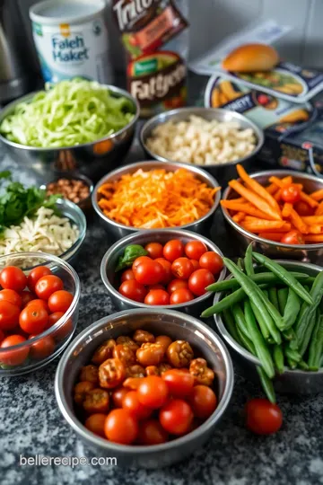Crisp & Zesty Thai Papaya Salad ingredients