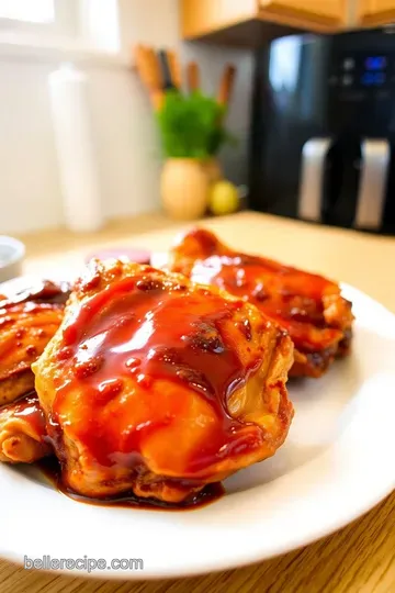 Crispy Air Fryer Barbecue Chicken steps