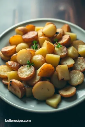 Crispy Lyonnaise Potatoes: A French Classic presentation