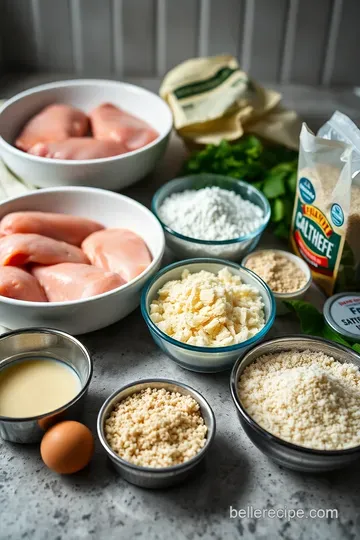 Crispy Parmesan Chicken Sandwich with Garlic Aioli ingredients