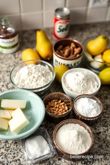 Dairy-Free Koogle Pear Cake ingredients