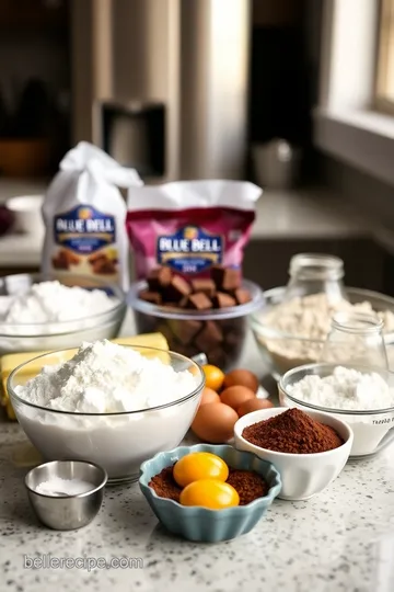 Decadent Blue Bell Chocolate Brownie Truffles ingredients