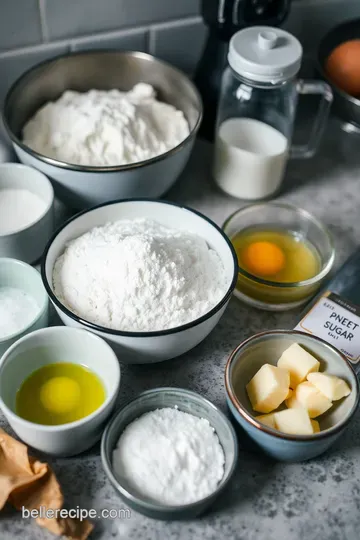 Delicate Pâte Sablée: The Perfect Sweet Pastry Base ingredients