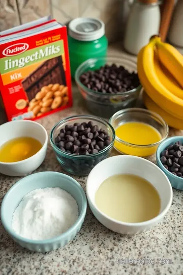 Banana Brownie Cookies from Box Mix ingredients