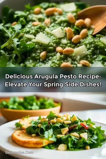 Delicious Arugula Pesto Recipe: Elevate Your Spring Side Dishes!