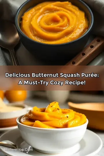 Delicious Butternut Squash Purée: A Must-Try Cozy Recipe!