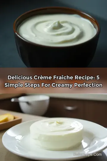 Delicious Crème Fraîche Recipe: 5 Simple Steps for Creamy Perfection