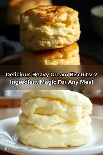 Delicious Heavy Cream Biscuits: 2 Ingredient Magic for Any Meal