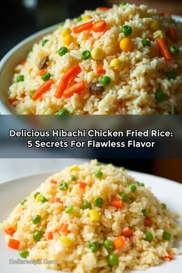 Delicious Hibachi Chicken Fried Rice: 5 Secrets for Flawless Flavor