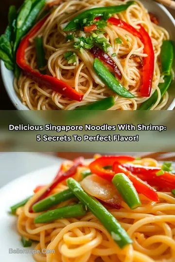 Delicious Singapore Noodles with Shrimp: 5 Secrets to Perfect Flavor!