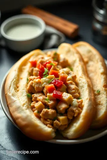 Deliciously Unusual White Hot Dogs presentation