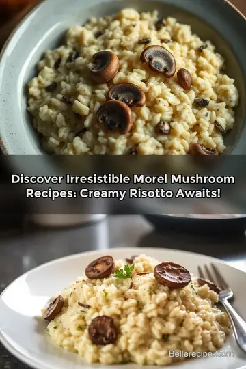 Discover Irresistible Morel Mushroom Recipes: Creamy Risotto Awaits!
