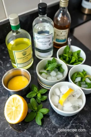 Division Bell Cocktail Recipe ingredients