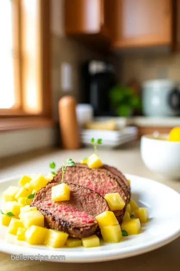 Easy pan seared tenderloin recipe paired with pineapple mango salsa: 5 Delicious Secrets! steps