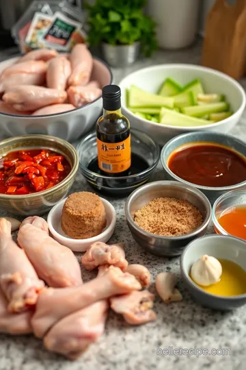 Firecracker Korean-Inspired Chicken Wings ingredients