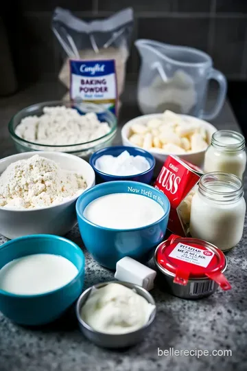 Fluffy Heavy Cream Biscuits: The Ultimate Shortcut to Breakfast Bliss ingredients