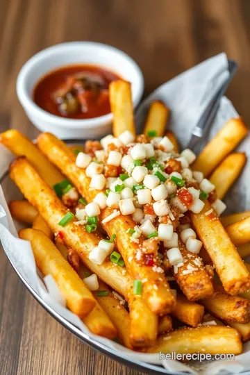 Boba Shop Fries presentation