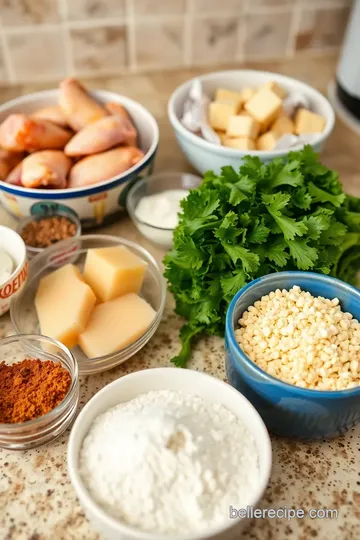 Italian-Style Salad Marinated Fried Chicken Wings ingredients