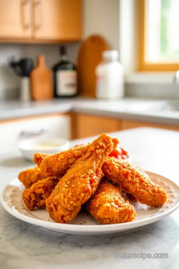 Italian-Style Salad Marinated Fried Chicken Wings steps