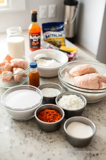 Nashville Hot Chicken with Mac and Cheese ingredients