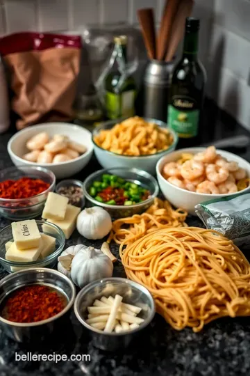Garlicky Shrimp Scampi with Linguine: A Taste of the Coast ingredients