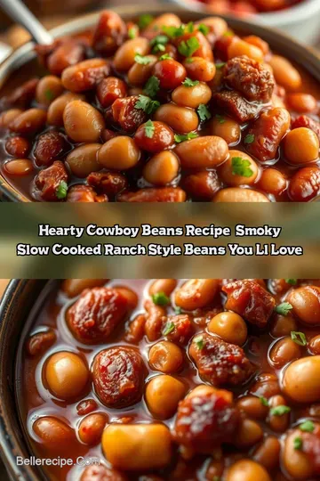 Hearty Cowboy Beans Recipe: Smoky Slow-Cooked Ranch-Style Beans You’ll Love