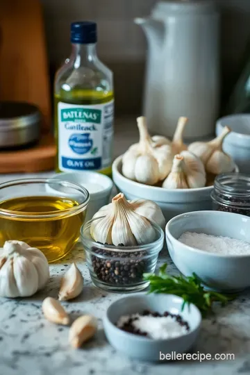 Heavenly Roasted Garlic Cloves ingredients