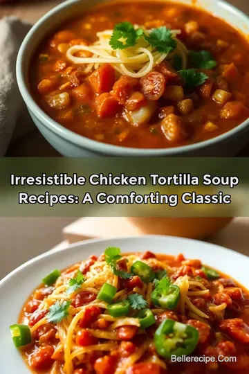 Irresistible Chicken Tortilla Soup Recipes: A Comforting Classic