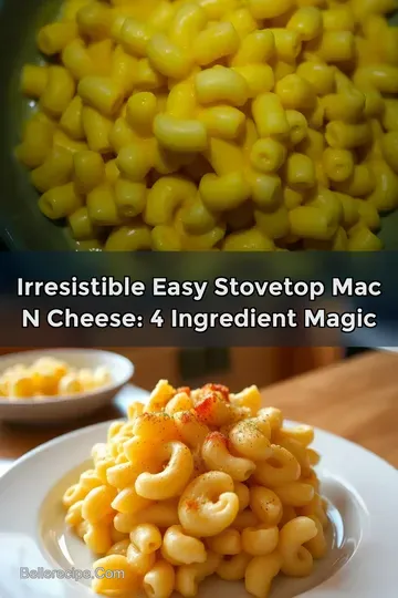 Irresistible Easy Stovetop Mac n Cheese: 4 Ingredient Magic