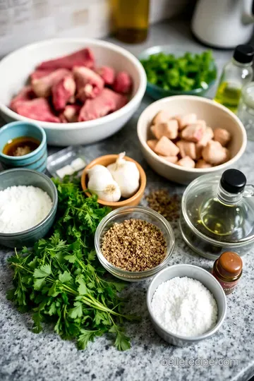 Irresistible Lamb Gyros: A Taste of the Mediterranean ingredients